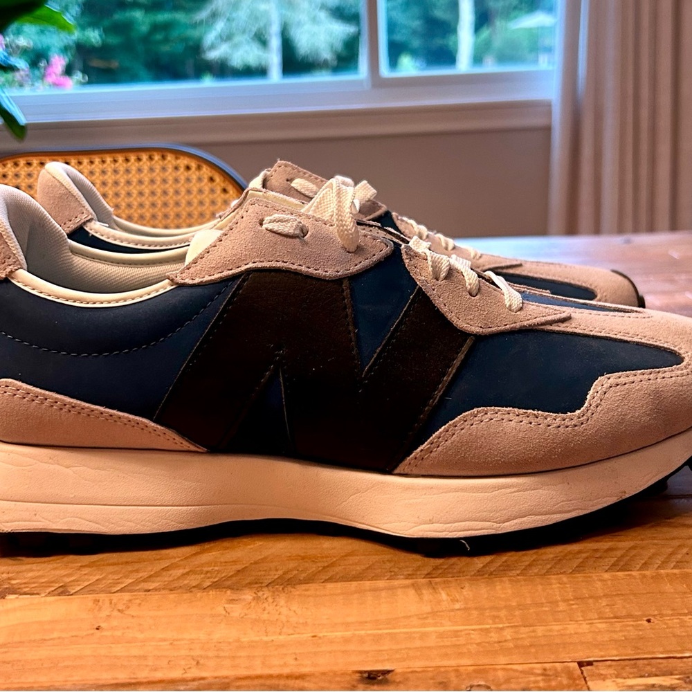 New Balance Blue and Gray Athletic Shoes - Picture 6 of 6